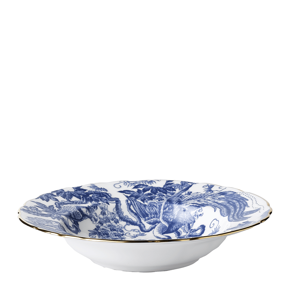 Aves Blue Rim Soup Bowl (21cm) Product Image