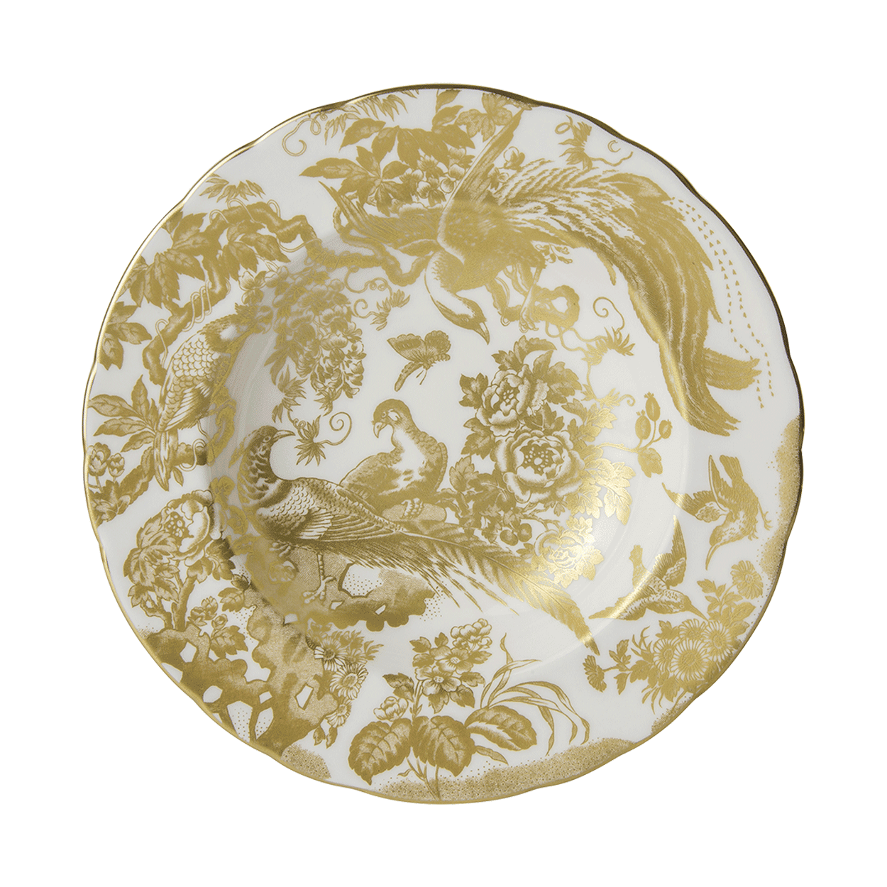 Aves Gold Rim Soup Bowl (21cm) Product Image