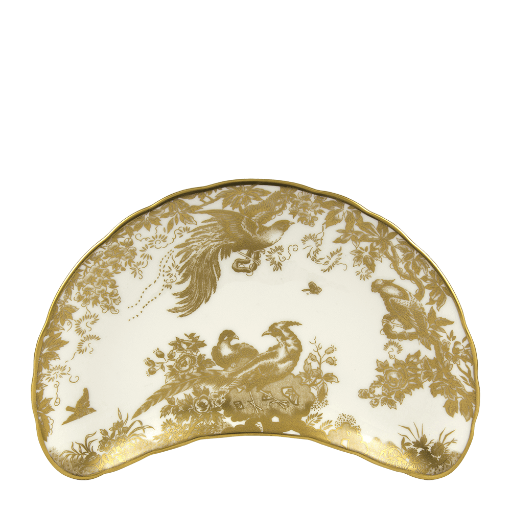 Aves Gold Crescent Salad Plate (22cm) Product Image