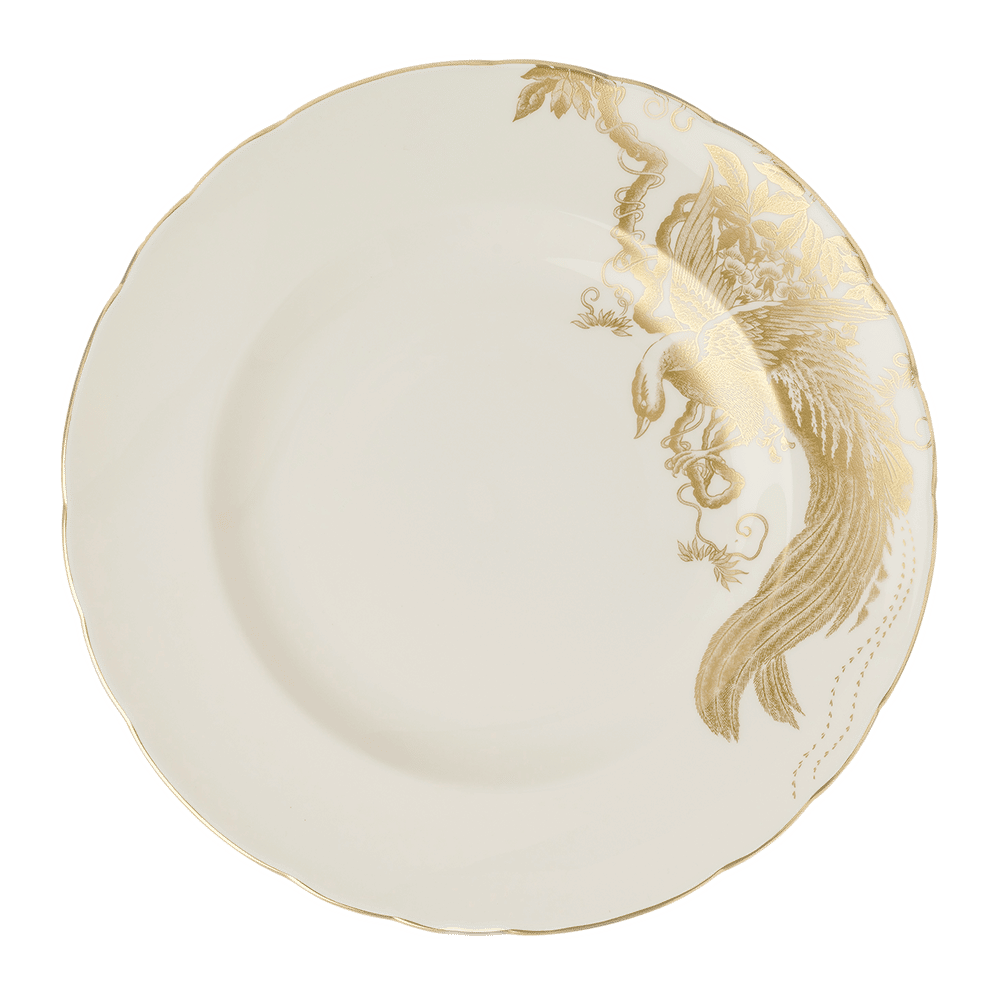 Aves Gold Motif Dinner Plate (27cm) Product Image