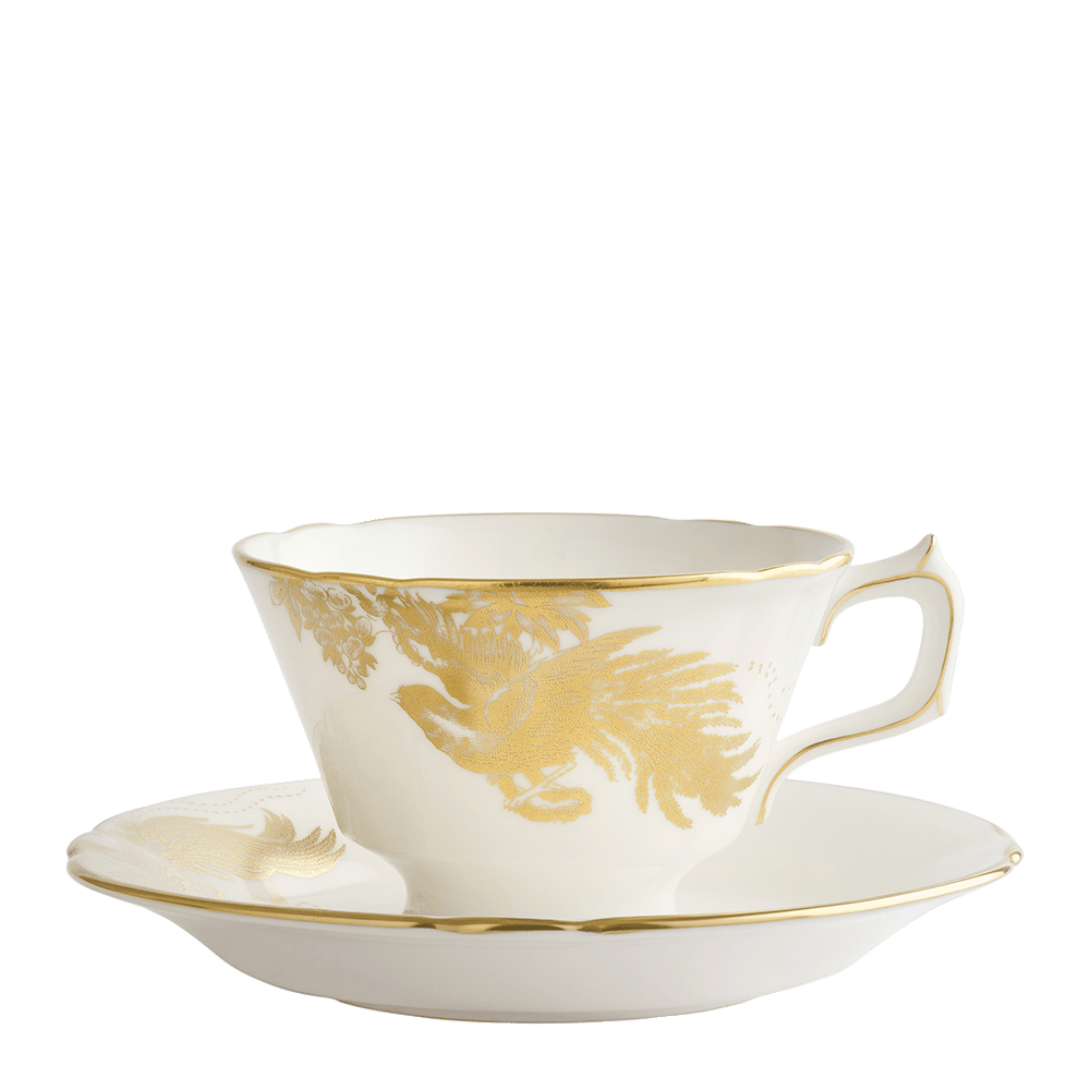 Aves Gold Motif Teacup (220ml) Product Image