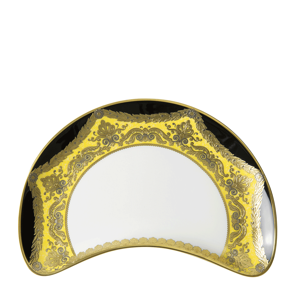 Amber Palace Crescent Salad Plate (26cm) Product Image