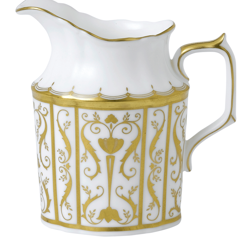 Darley Abbey White Cream Jug (280ml) Product Image