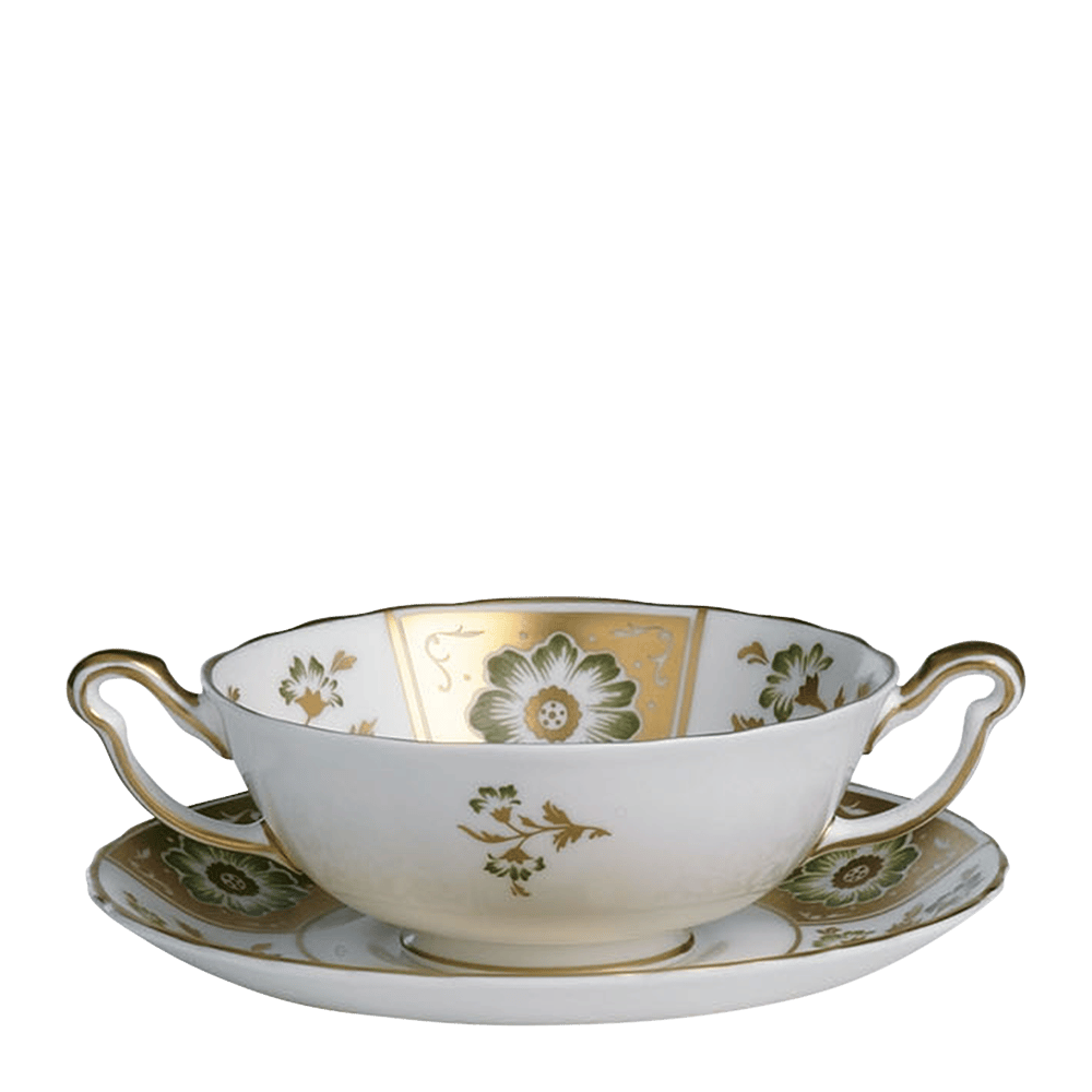 Derby Panel Green Cream Soup Cup (340ml) Product Image