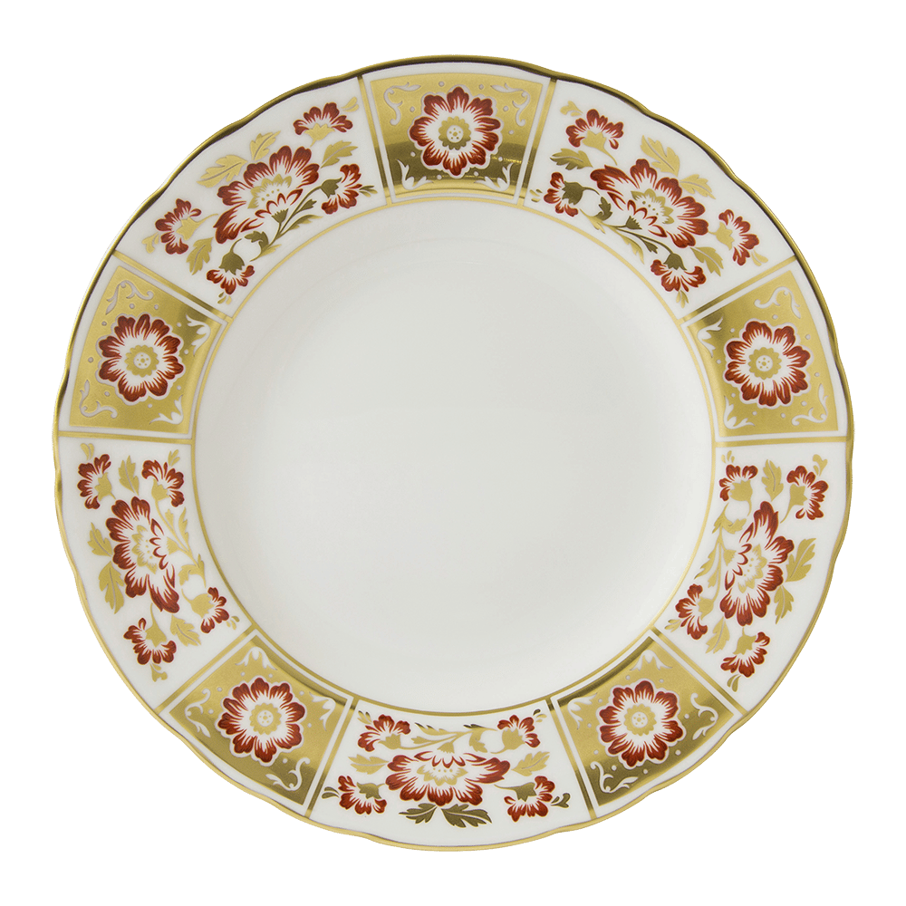 Derby Panel Red Salad Plate (21cm) Product Image