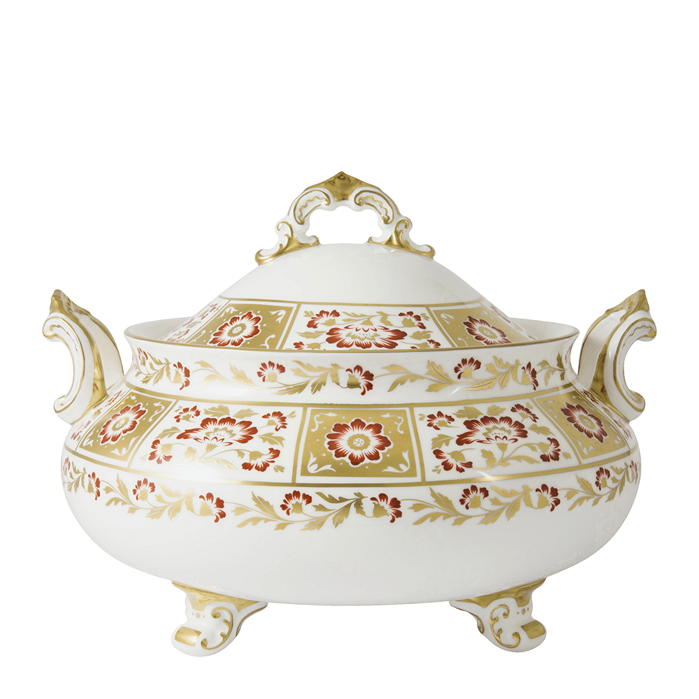 Derby Panel Red Soup Tureen (3700ml) Product Image