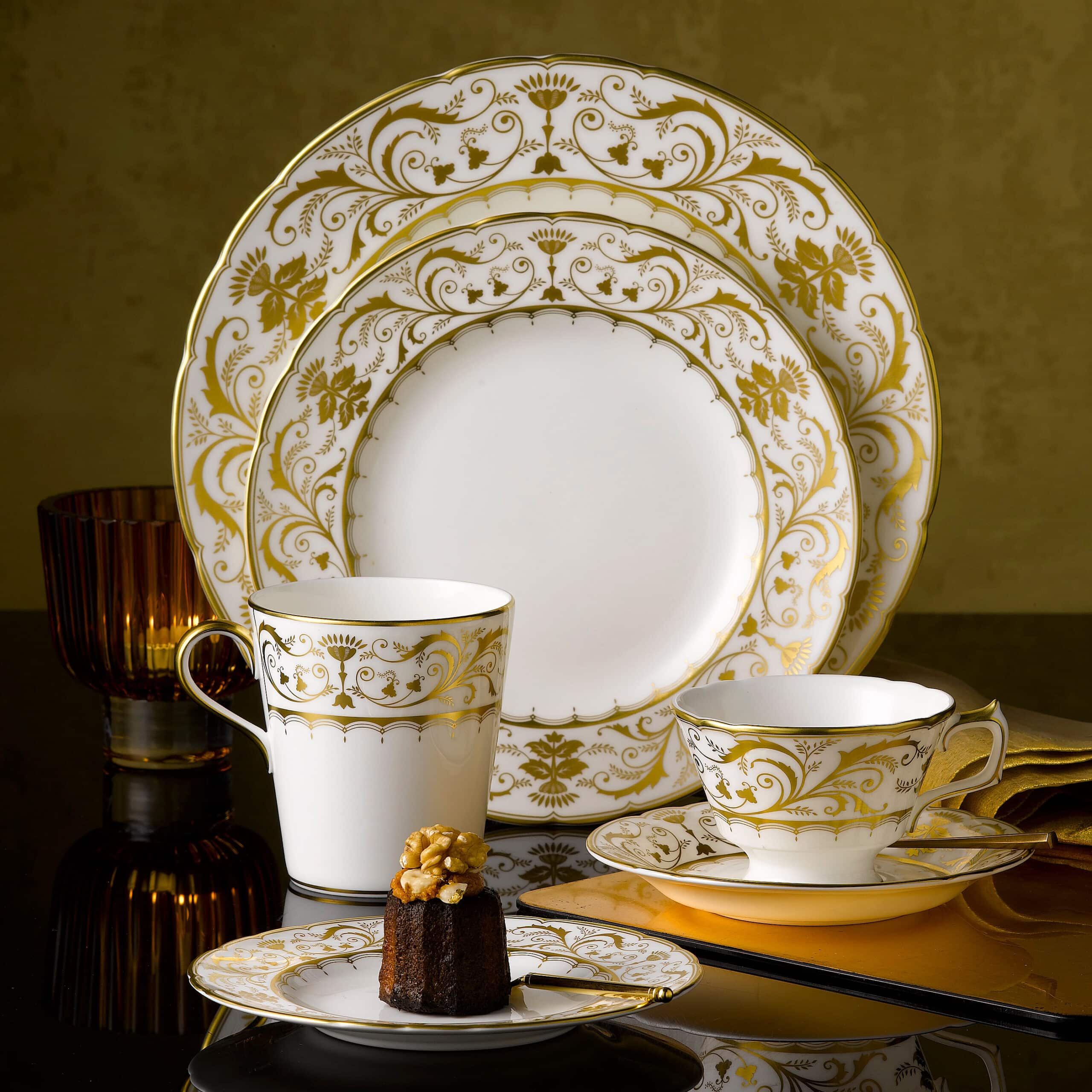 Darley Abbey White Build A Dinner Service Product Image