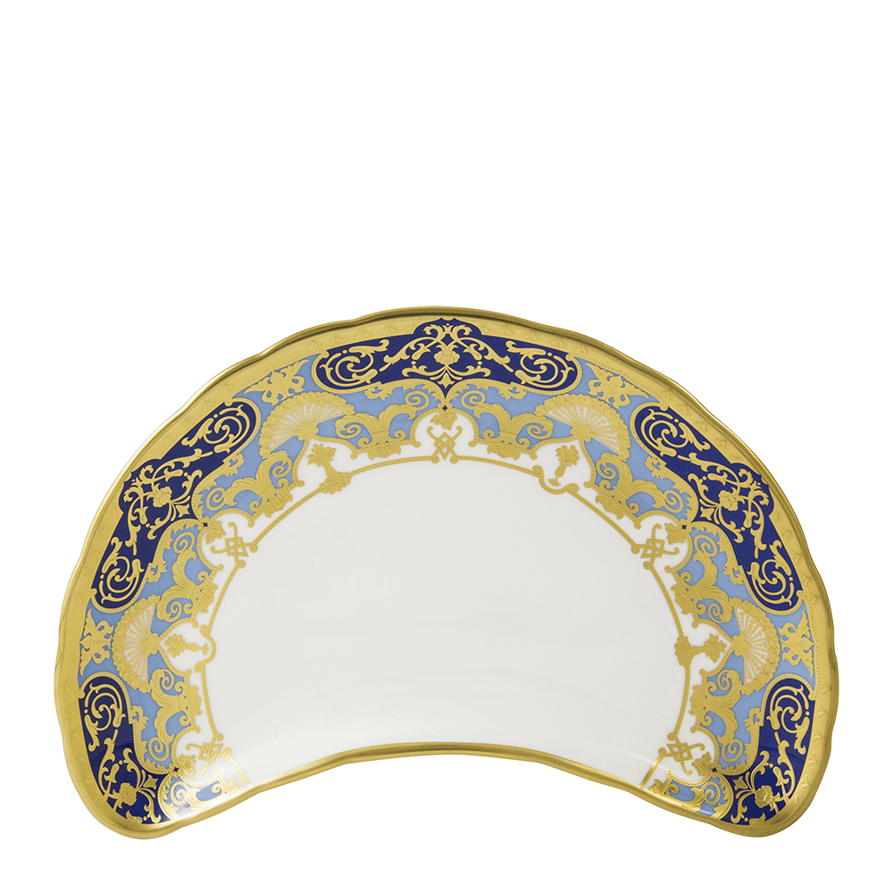 Heritage Cobalt & Dark Blue Crescent Salad Plate (22cm) Product Image