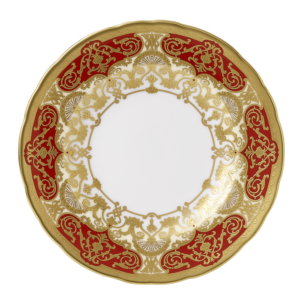 Heritage Red & Cream Bread & Butter Plate (25cm) Product Image