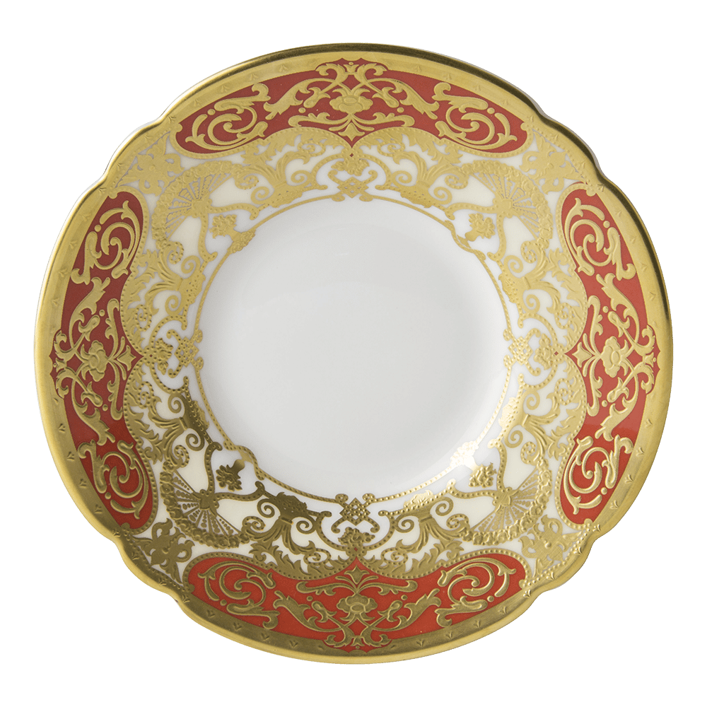 Heritage Red & Cream Coffee Saucer (12cm) Product Image