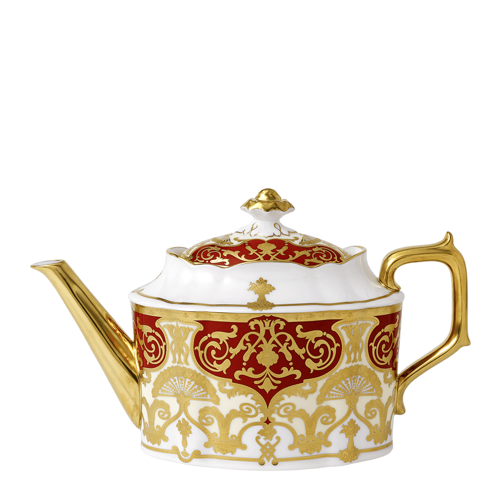 Heritage Red & Cream Teapot (1650ml) Product Image