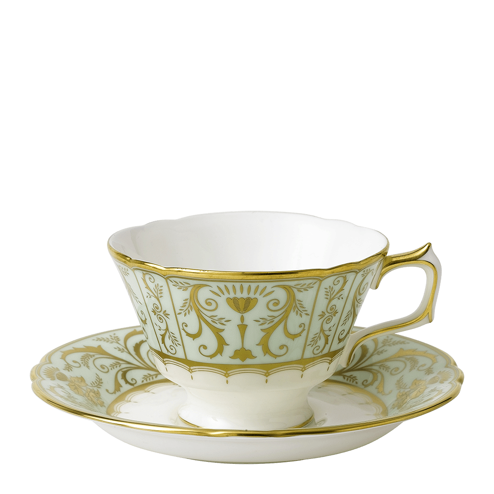 Harlequin Darley Abbey Green Tea Saucer (14cm) Product Image