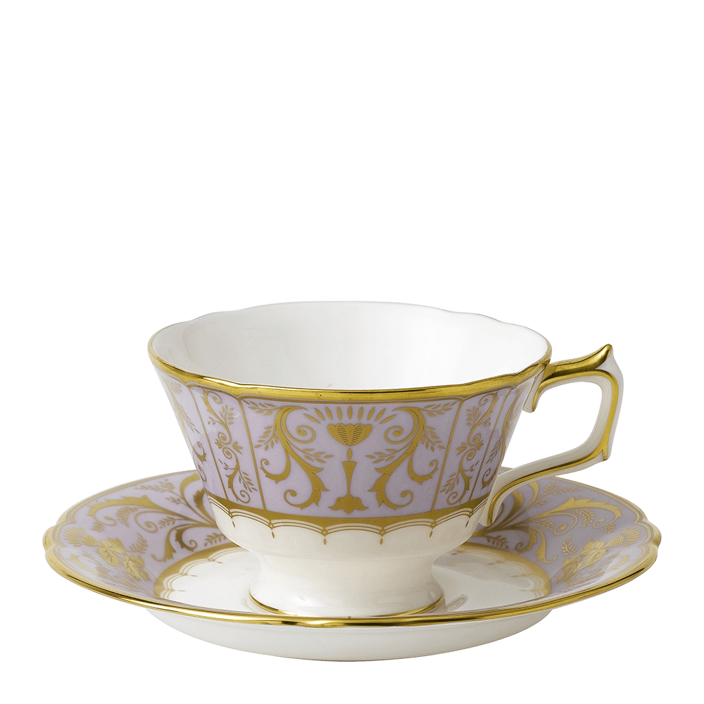 Harlequin Lavender Teacup & Saucer (220ml) Product Image