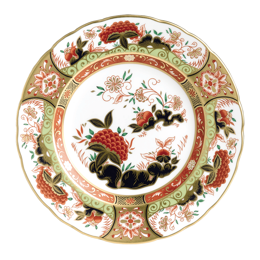 Golden Peony Accent Plate (21cm) Product Image
