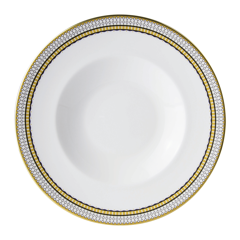 Oscillate Onyx Rimmed Bowl (27cm) Product Image