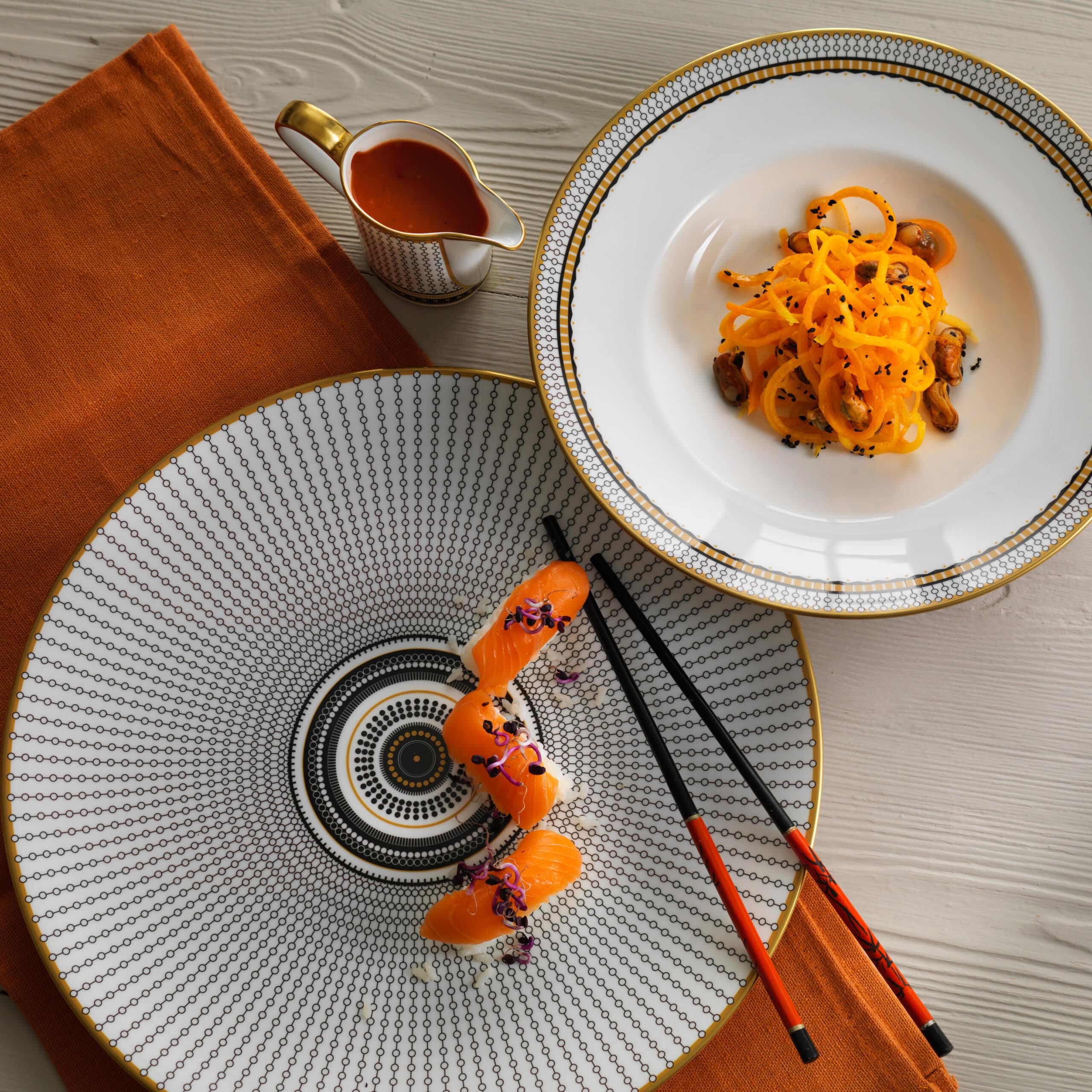 Oscillate Onyx Build A Dinner Service Product Image