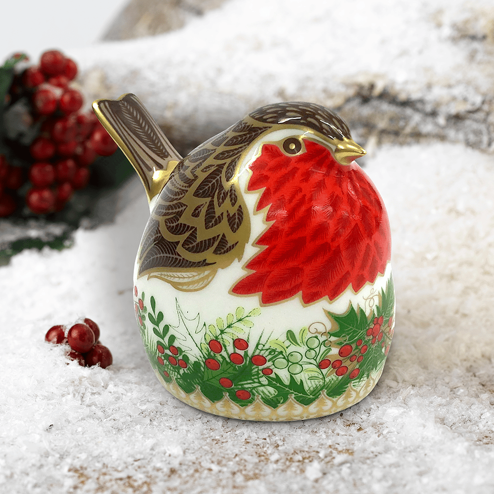 Christmas Wreath Robin Product Image