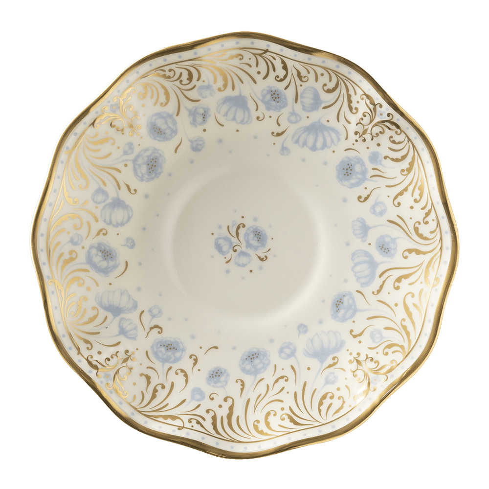 Royal Peony Blue Tea Saucer (15cm) Product Image