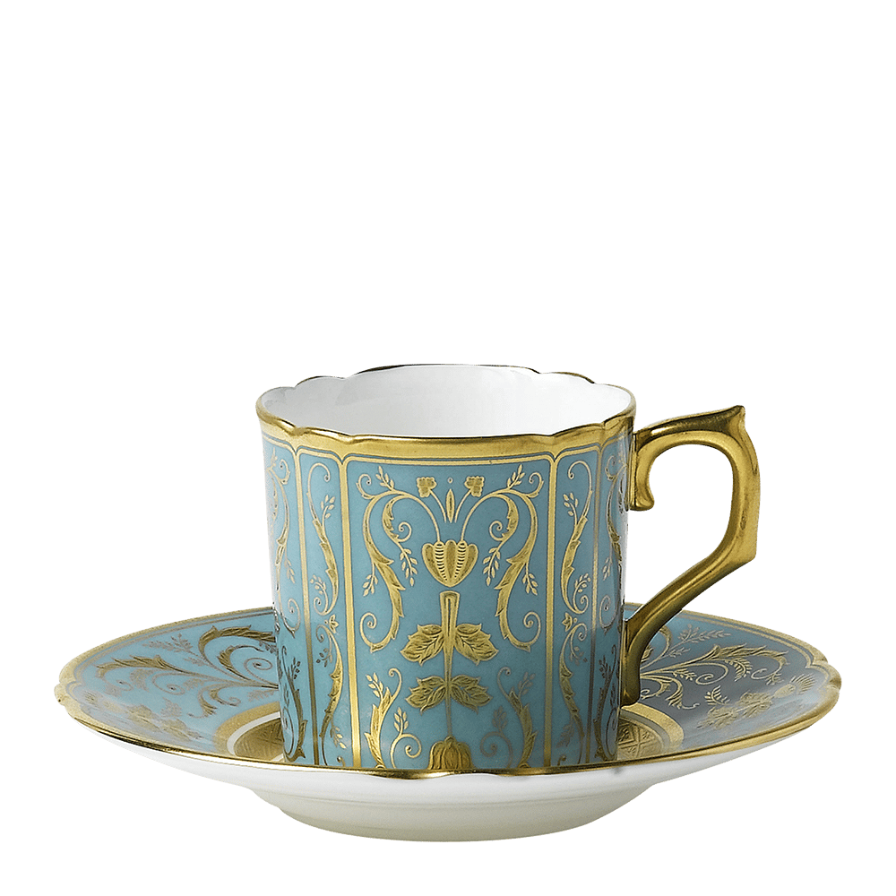 Regency Turquoise Coffee Cup (140ml) Product Image