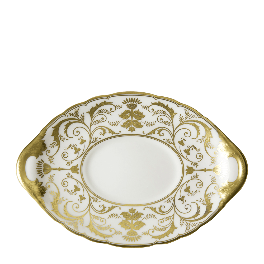 Regency White Sauce Boat Stand (21cm) Product Image