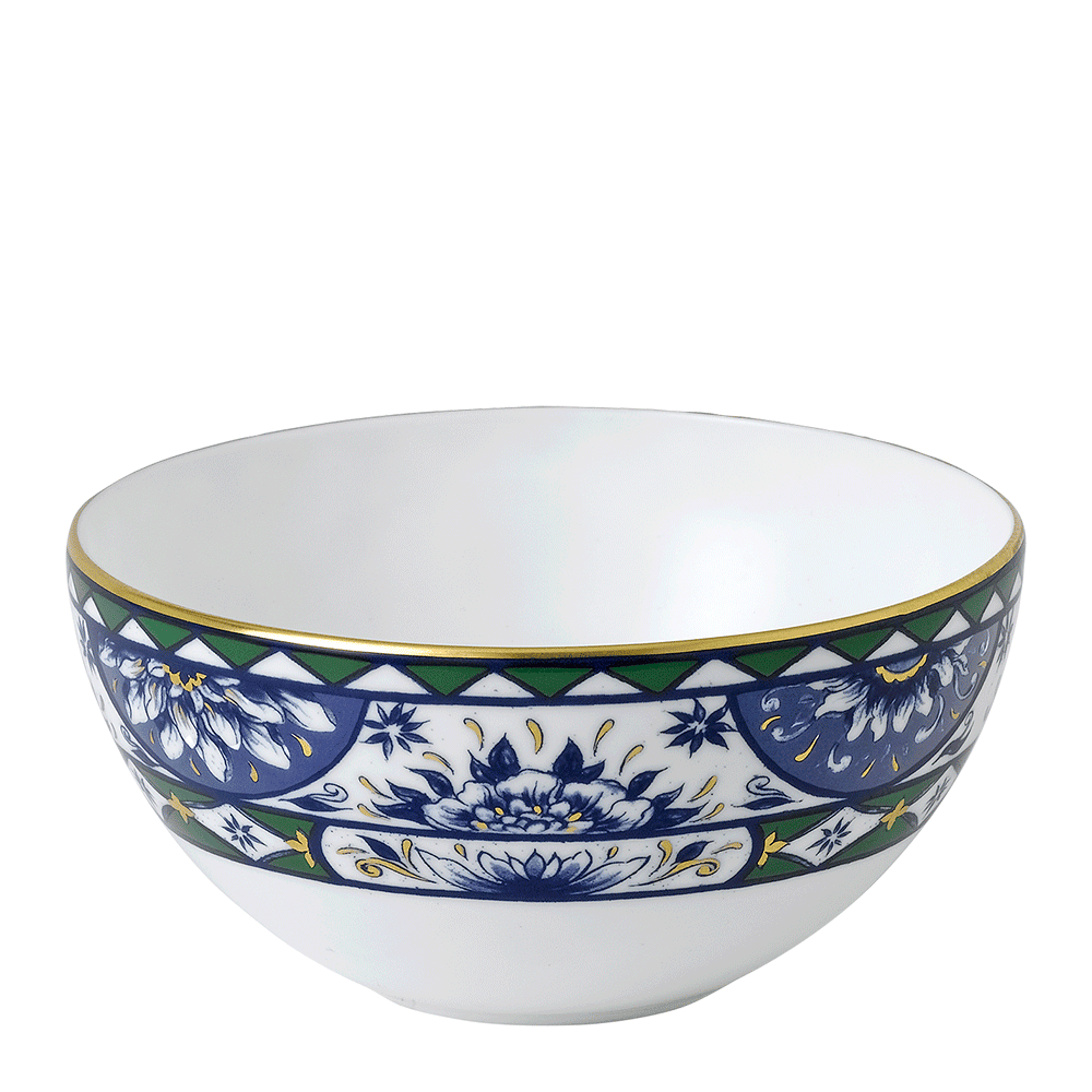 Victoria’s Garden Blue & Green Bowl (14.5cm) Product Image