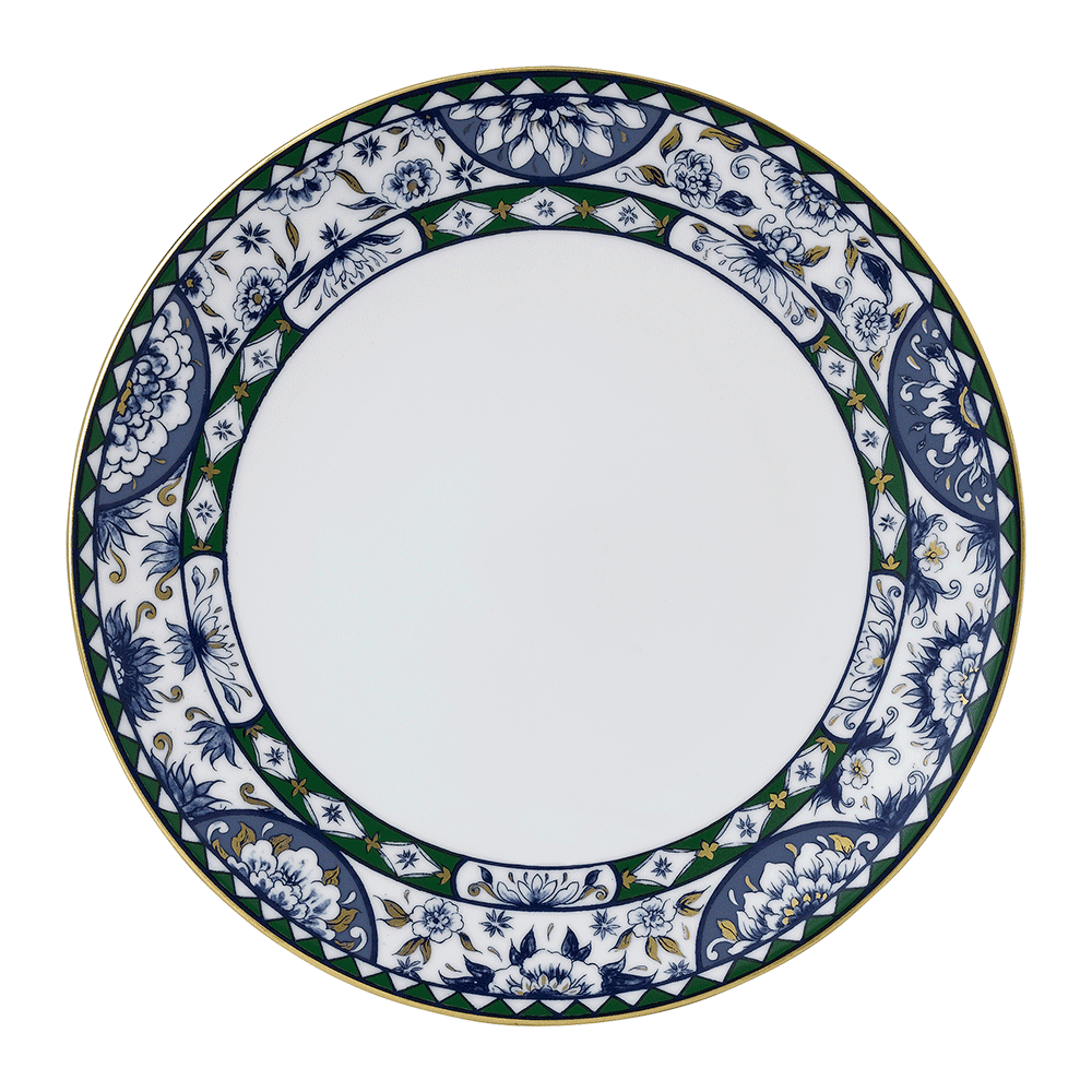 Victoria’s Garden Blue & Green Dinner Plate (27cm) Product Image