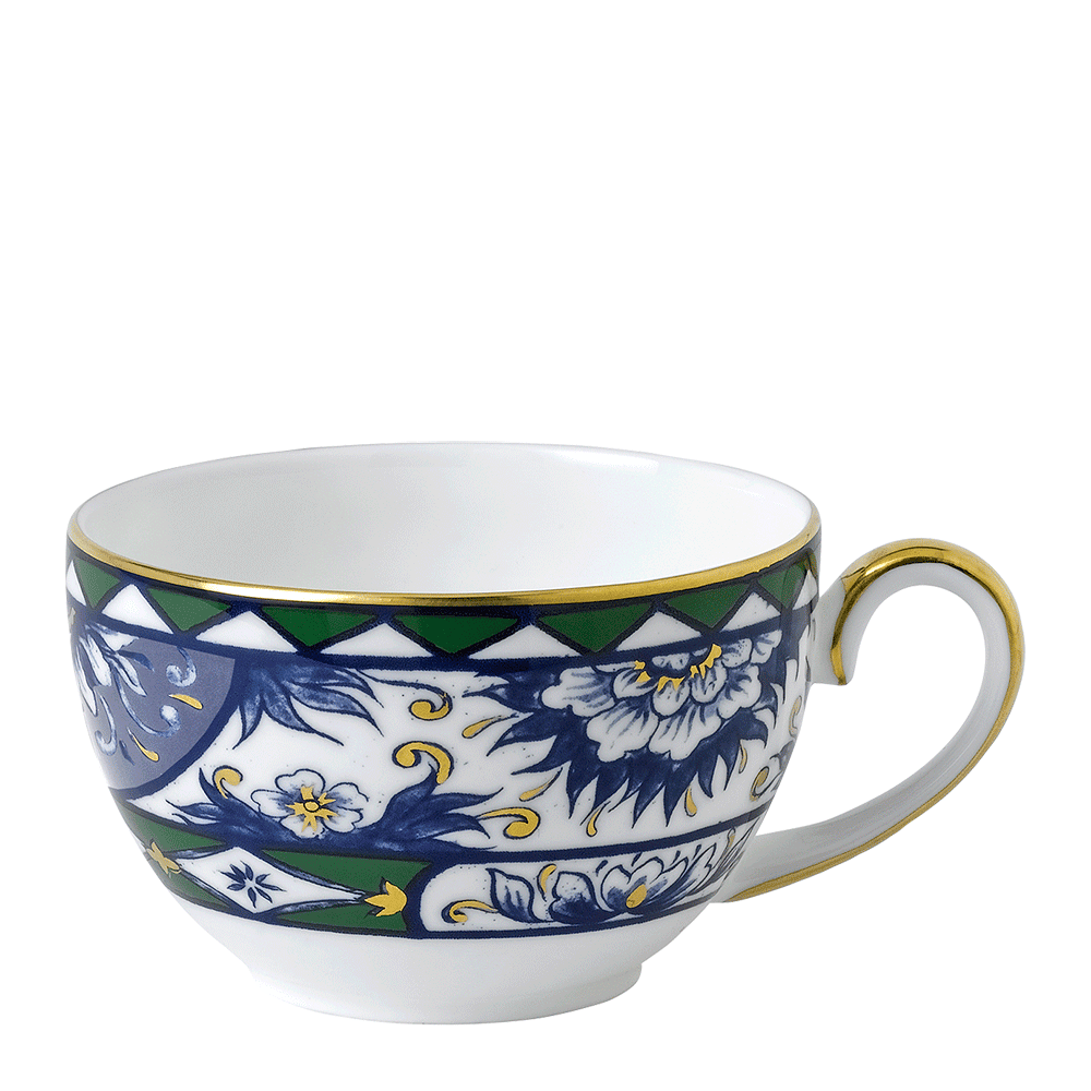 Victoria’s Garden Blue & Green Teacup (250ml) Product Image