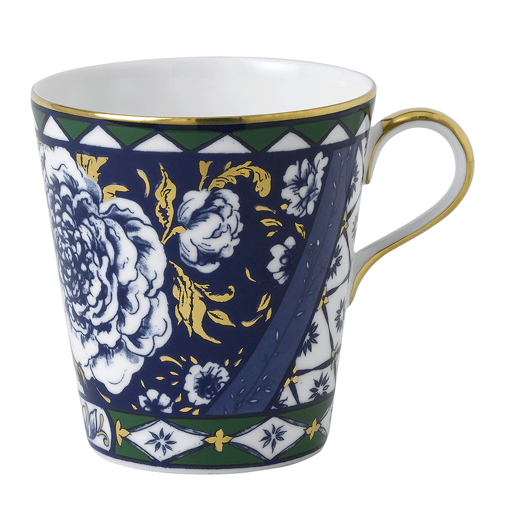 Victoria’s Garden Blue & Green Mug (300ml) Product Image