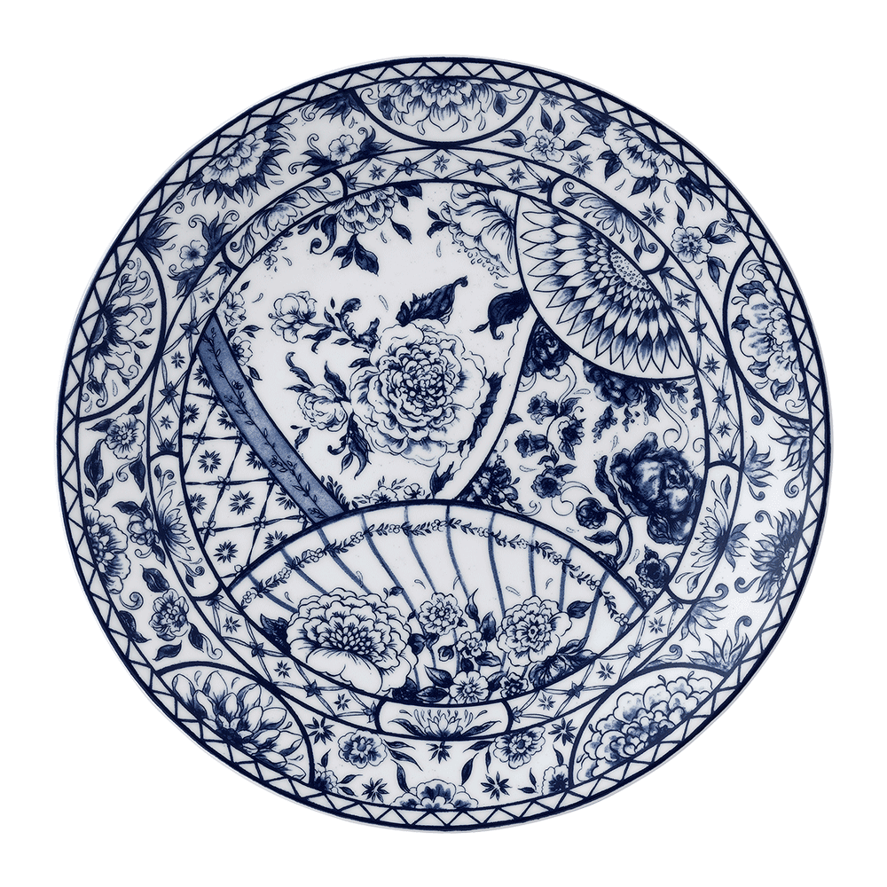 Victoria’s Garden Blue Dinner Plate (27cm) Product Image