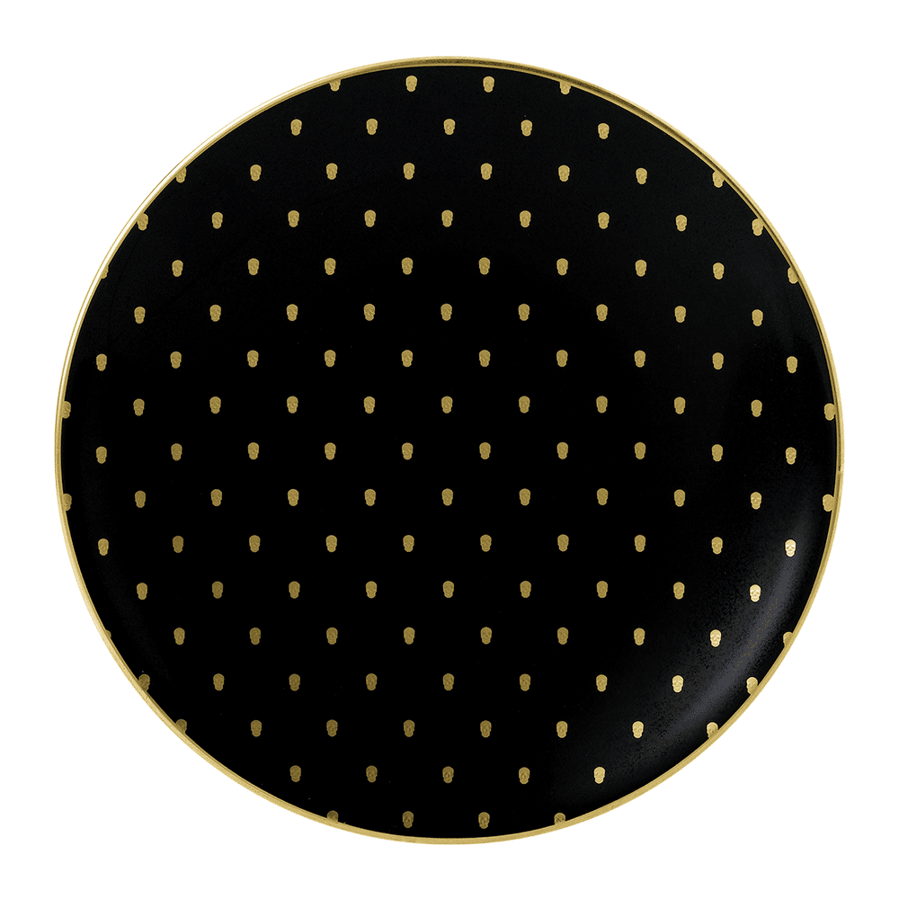 W1 Black Side Plate (16cm) Product Image