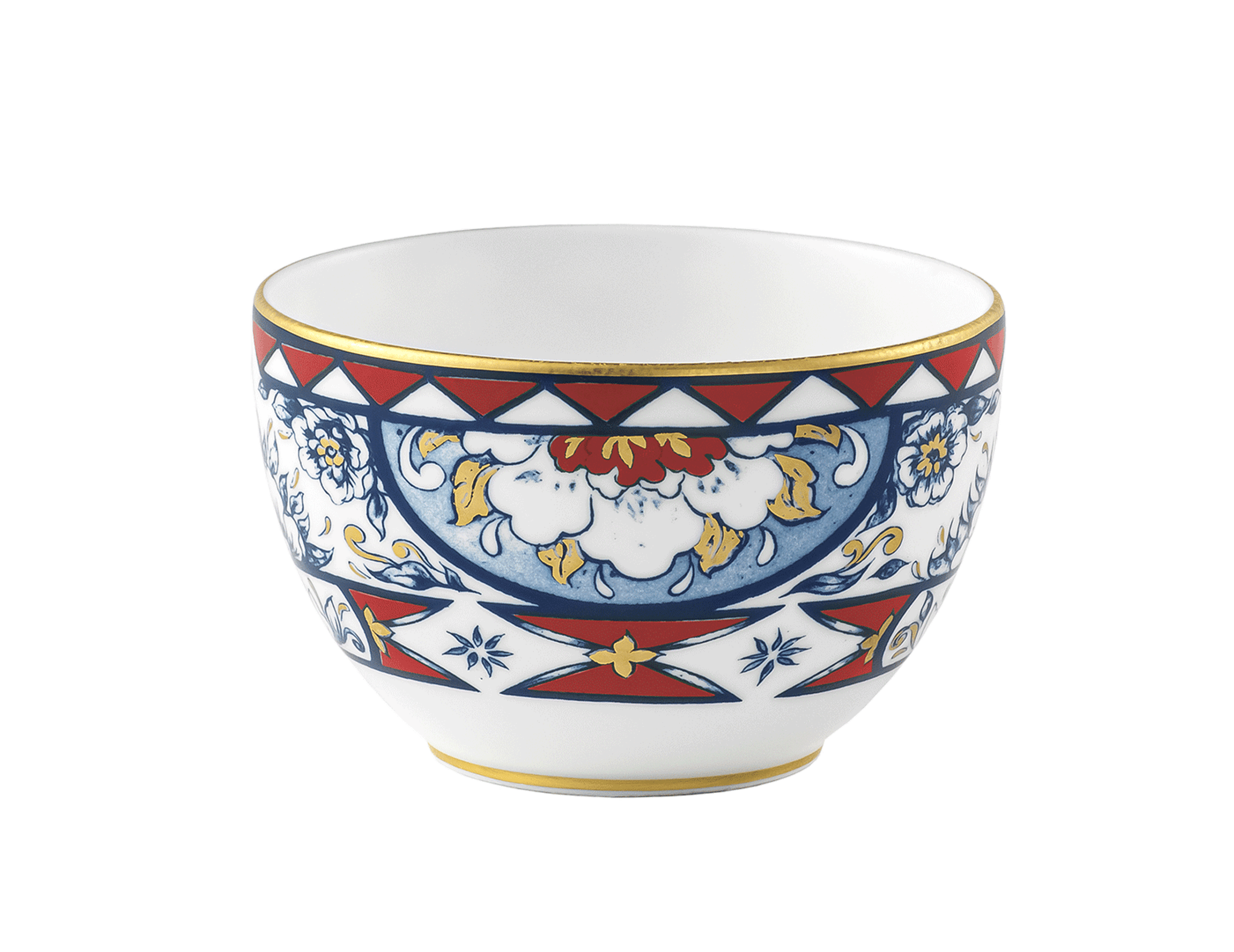 Victoria’s Garden Blue & Red Sugar Bowl (250ml) Product Image