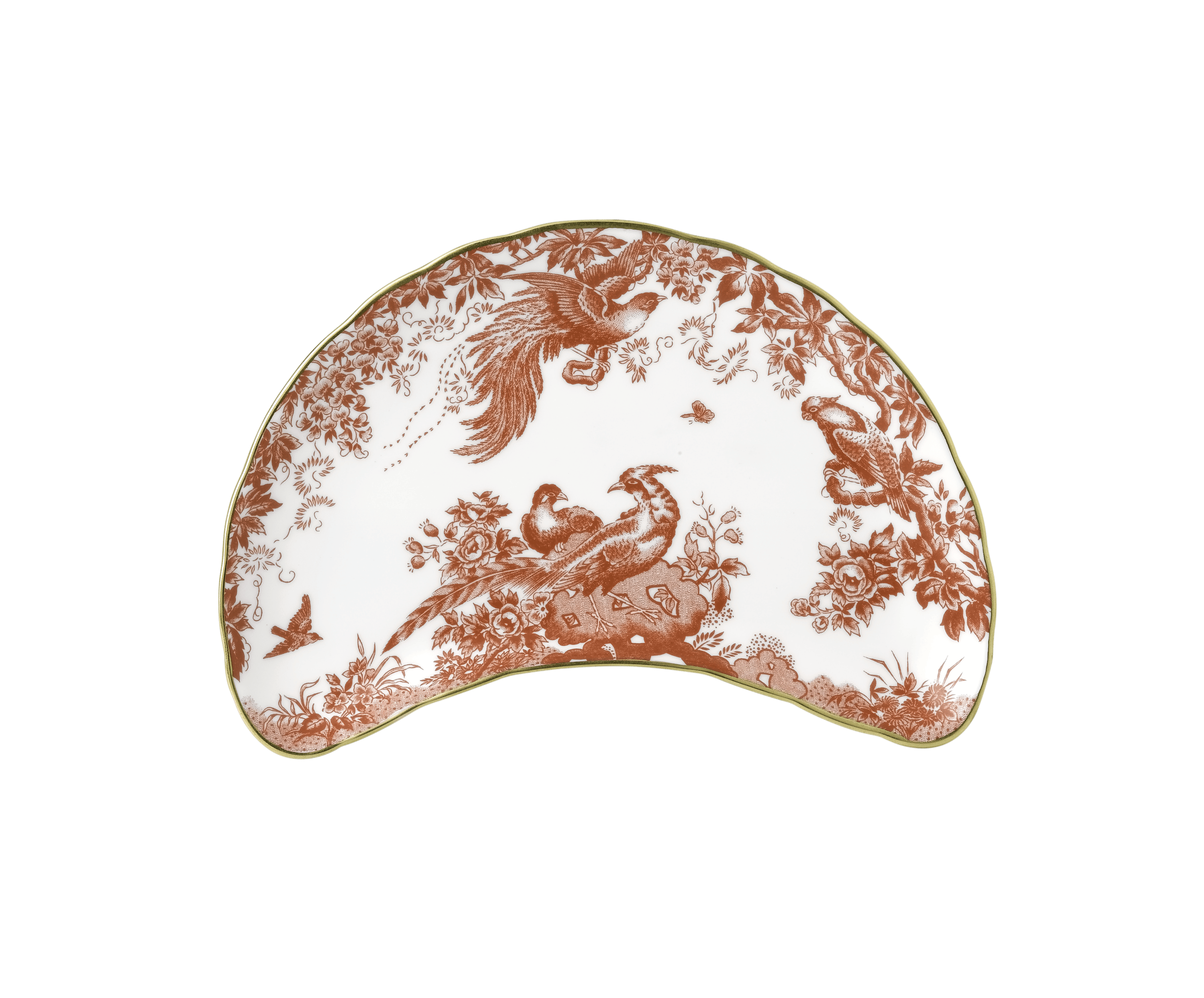 Aves Red Crescent Salad Plate (22cm) Product Image