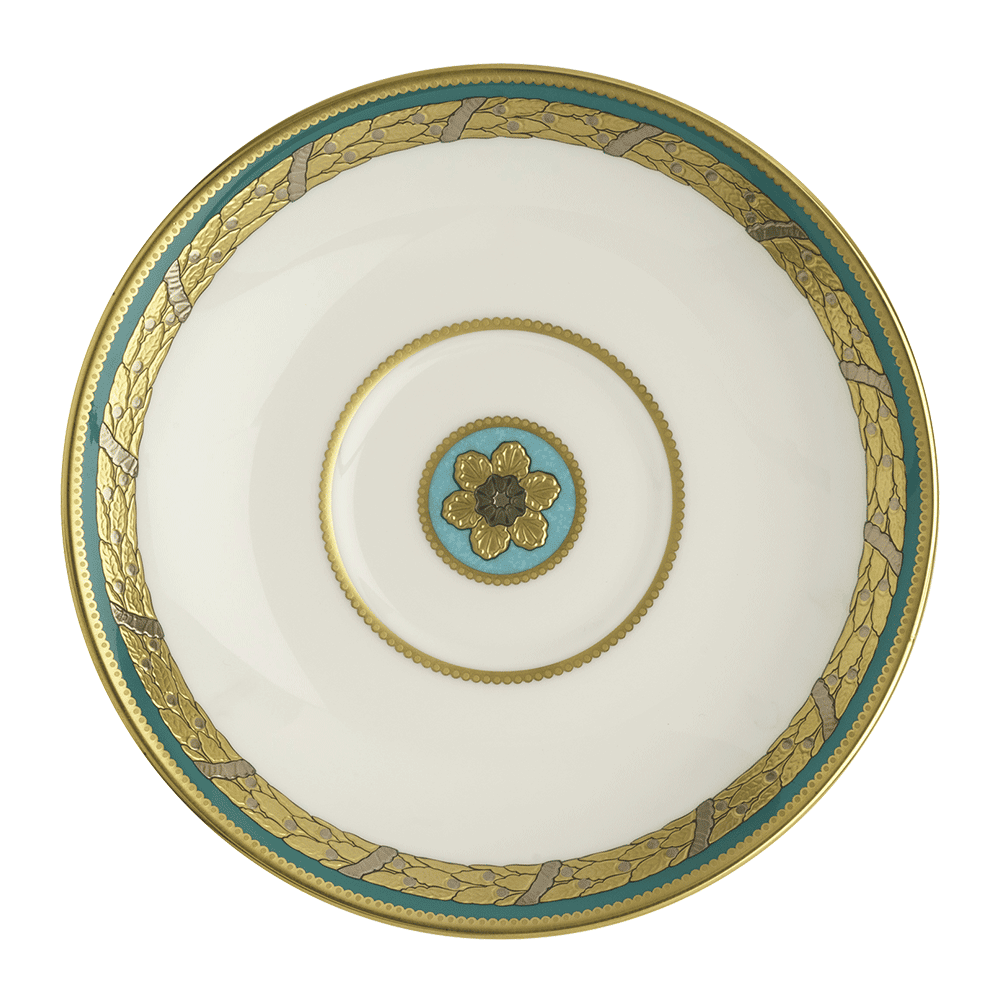 Turquoise Palace Cream Soup Saucer (16cm) Product Image