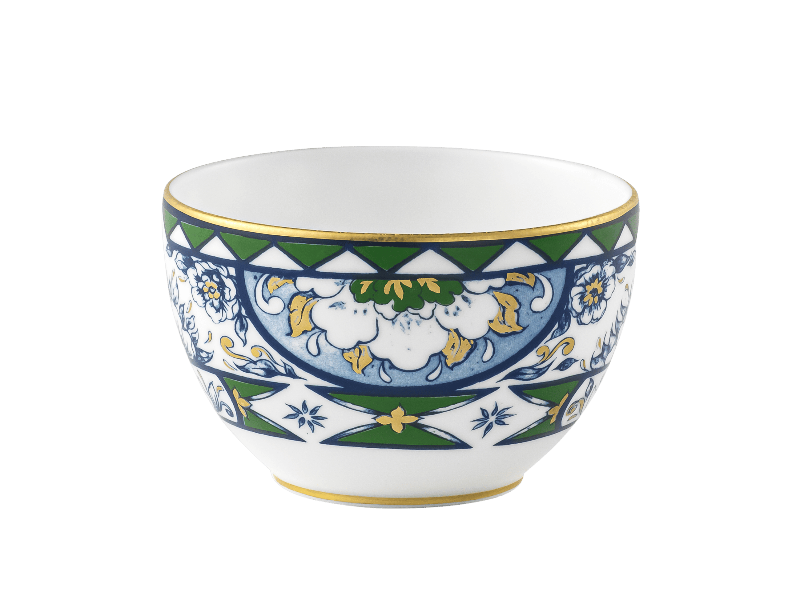 Victoria’s Garden Blue, Green & Red Sugar Bowl (250ml) Product Image